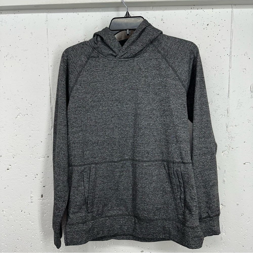 01.ALGO Performance Men’s size Small Heather Gray Pullover Hoodie Sweatshirt